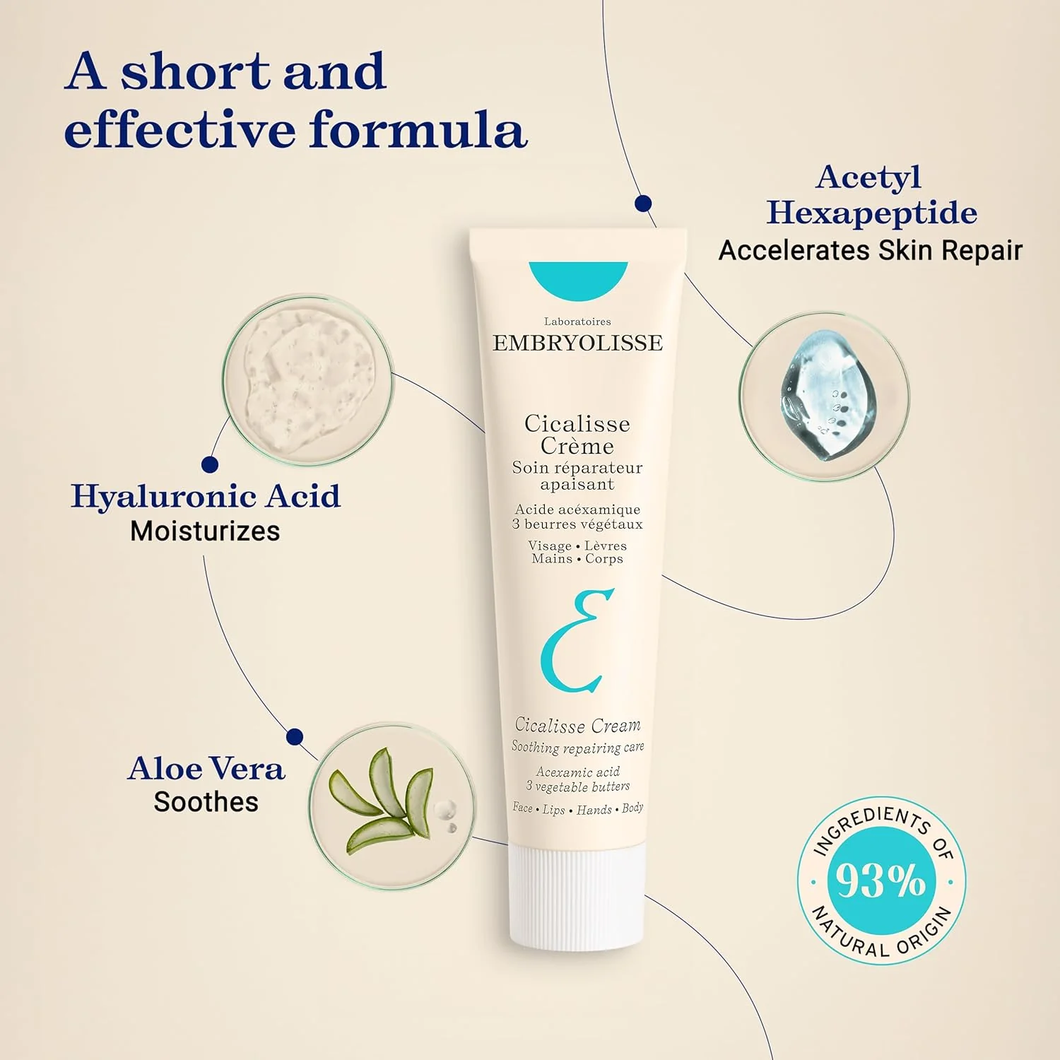 Cicalisse - Restorative & Protective skin Cream - Face, Body, Lip - Image 4