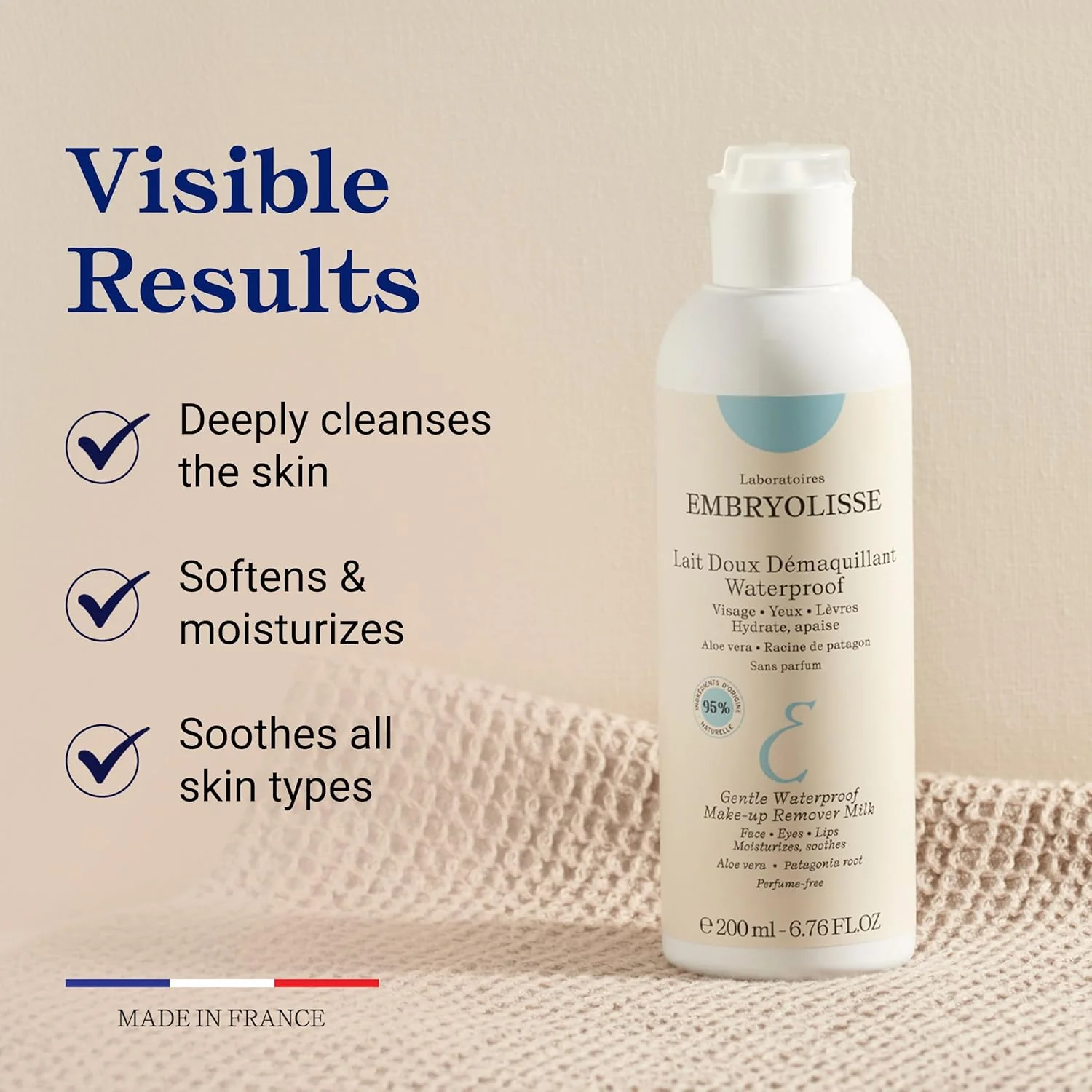 Gentle Waterproof Makeup Remover Milk Cream - Image 4