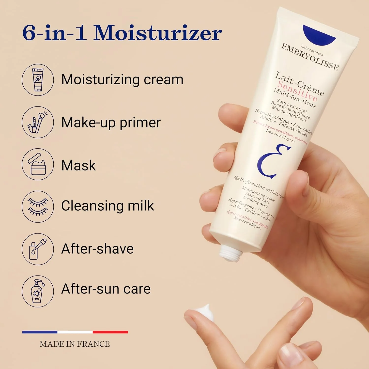 Lait-Crème Sensitive - Fragrance free - Image 4